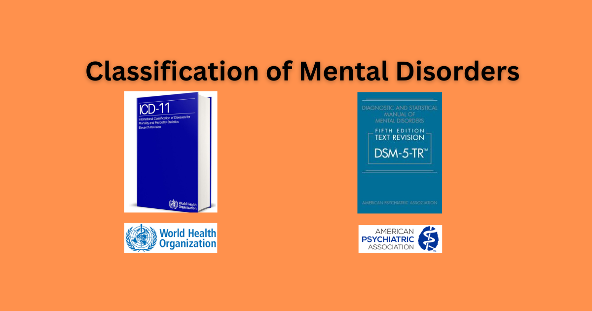  Classification Of Mental Disorders Psypathy